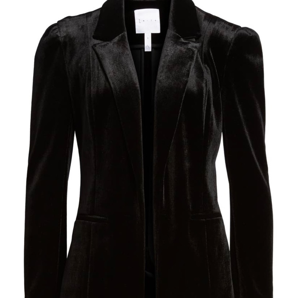 Leith Velour Blazer-Nordstrom